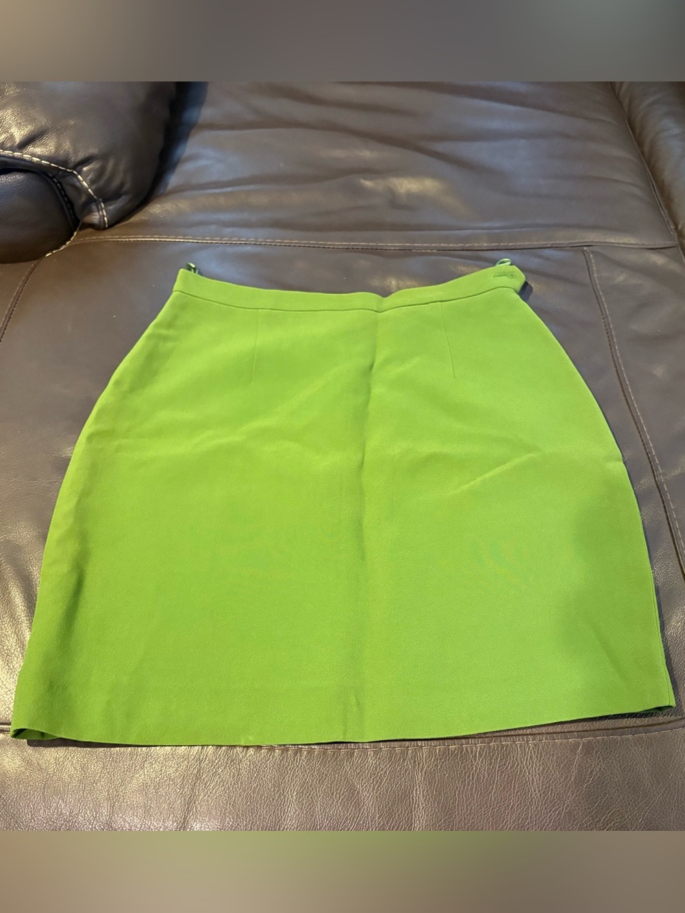 Moschino green Mini Skirt runs like a small